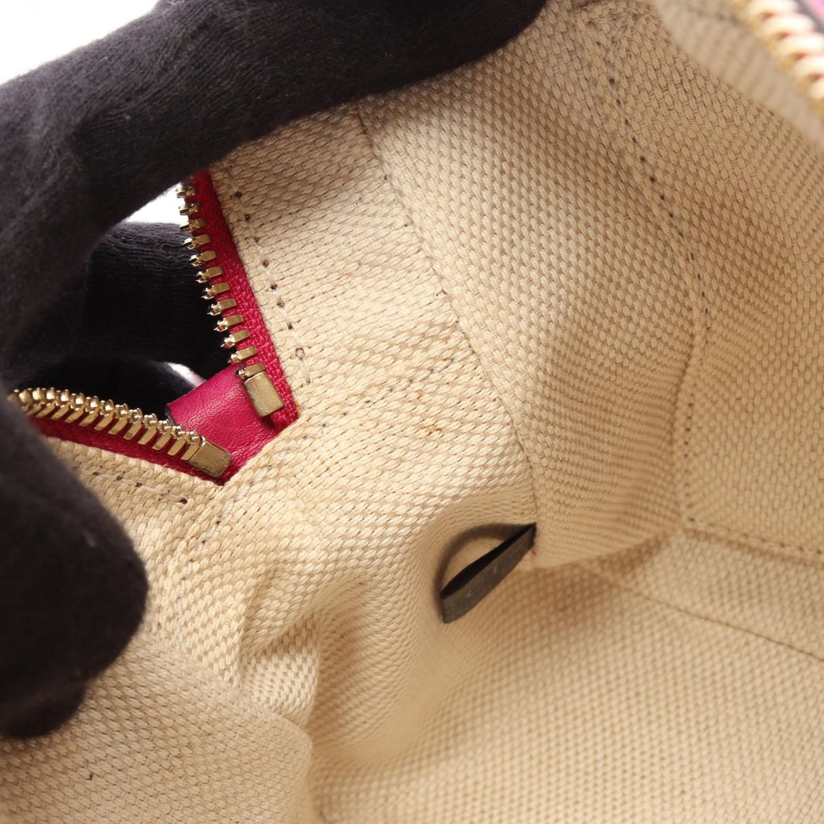 Gucci Shoulder Bag Soho Disco Interlocking G Magenta Leather Small — view 6