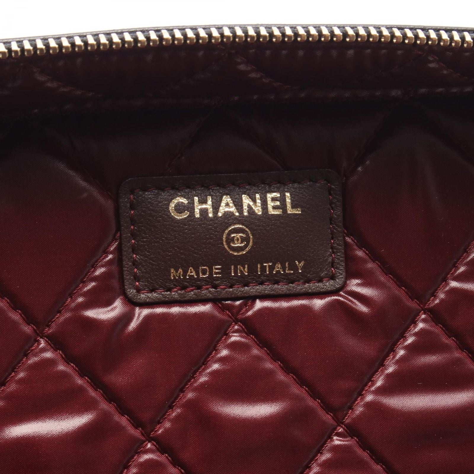 Chanel Handbag Quilted Black Lambskin Vanity Bag — view 4