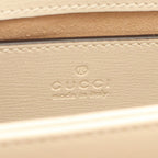 Gucci Handbag Horsebit Ivory Leather 1955 Small Top Handle Bag — view 4