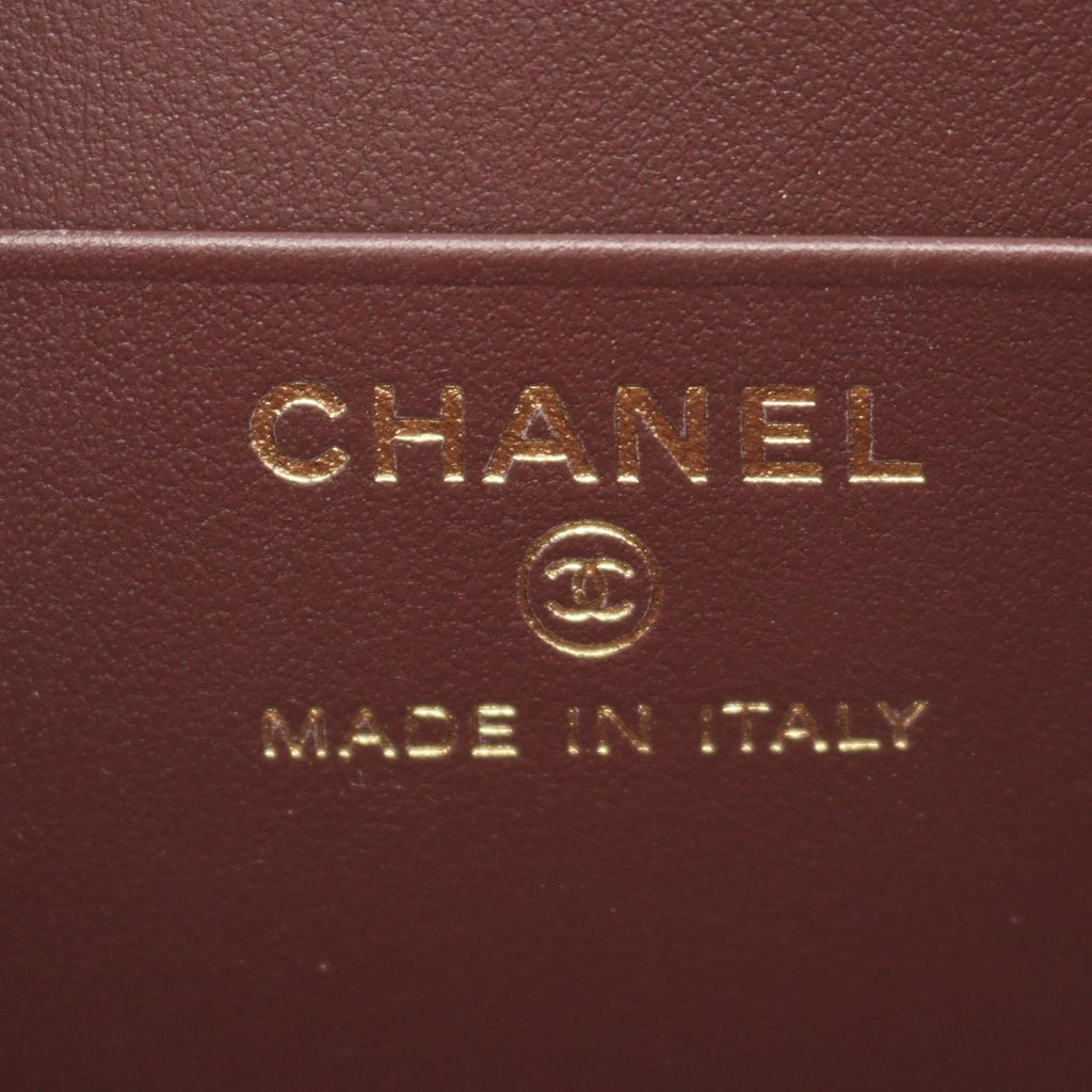 Chanel Shoulder Bag Quilted Classic Chain Clutch Black Caviar Leather Timeless — view 4