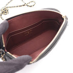 Chanel Shoulder Bag Quilted Classic Chain Clutch Black Caviar Leather Timeless — view 3