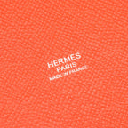 Hermes Handbag Picotin Lock MM Capucines Celeste Rouge Ash Leather Tresage — view 4