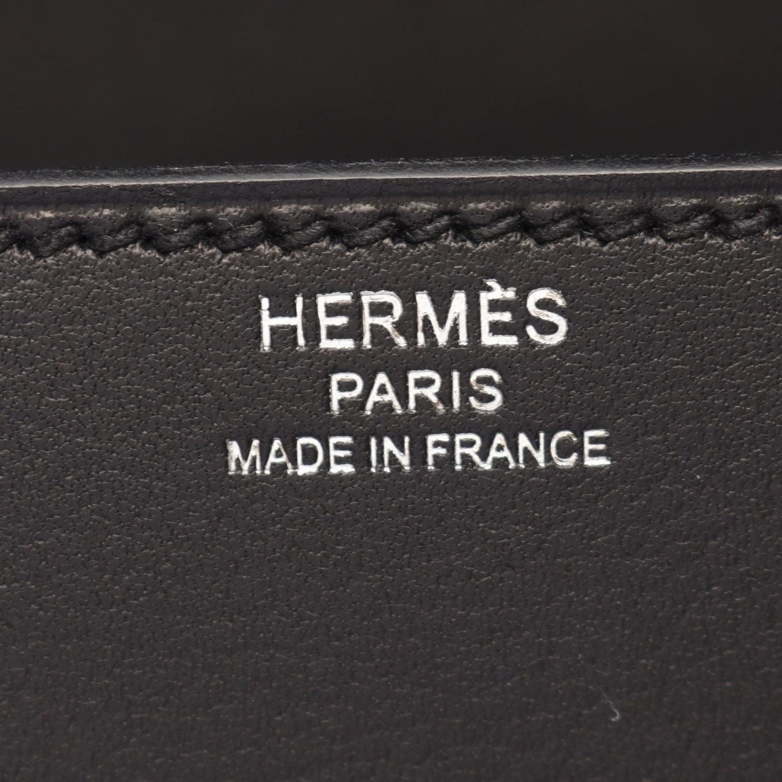 Hermes Shoulder Bag Della Cavalleria Mini Black Leather — view 4