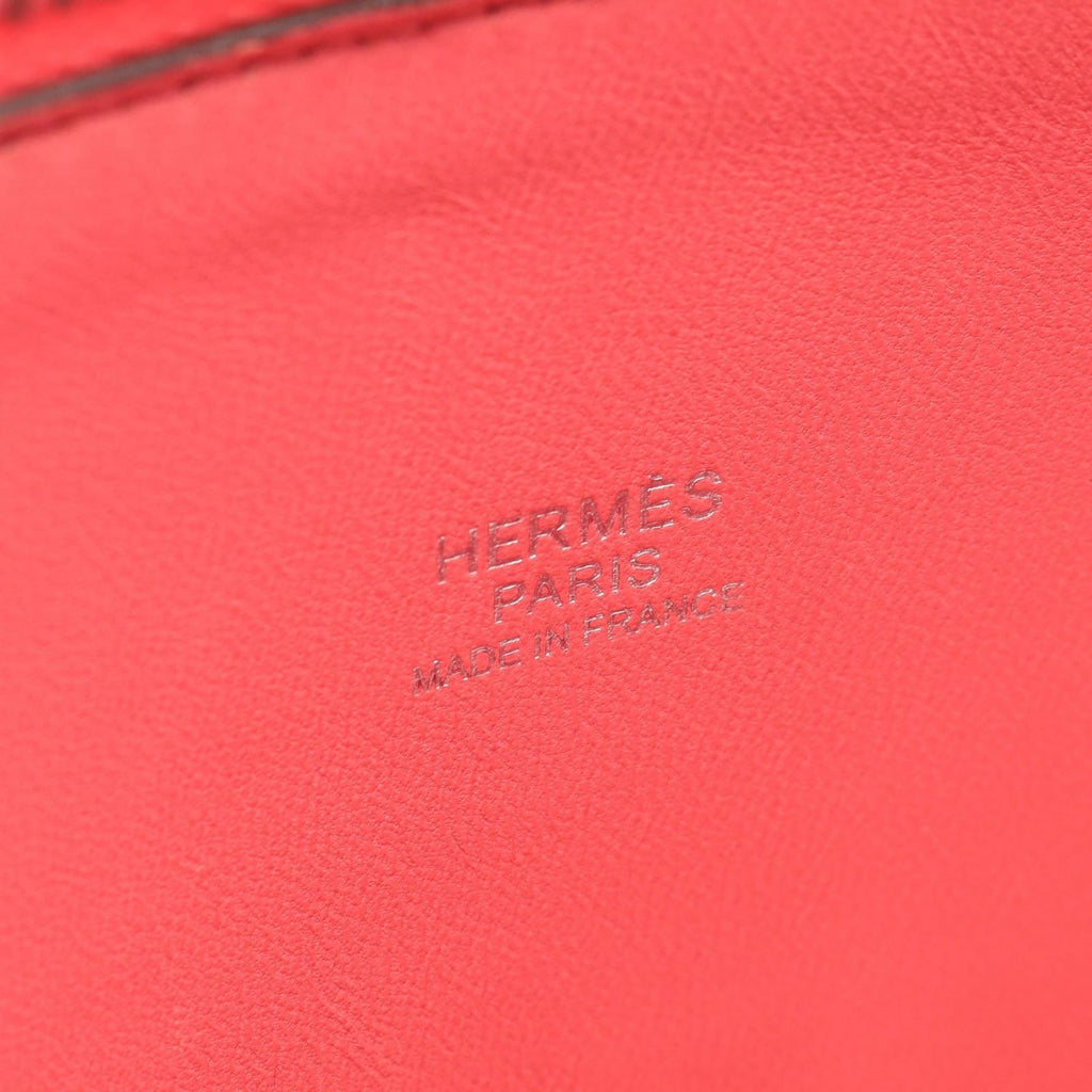 Hermes Handbag Bolide 27 Rose Azale Leather — view 4