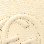 Gucci Shoulder Bag Soho Ivory Leather Chain Wallet — view 6