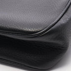 Gucci Shoulder Bag Soho Disco Interlocking G Black Leather Small — view 7