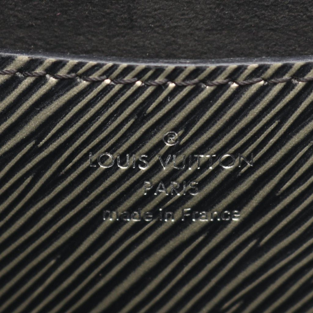Louis Vuitton Shoulder Bag Twist MM Epi Metallic Silver Leather — view 4