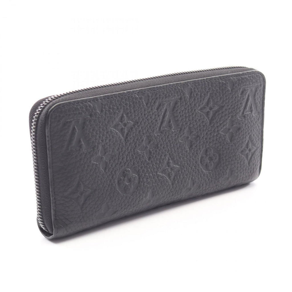Louis Vuitton Round Wallet Zippy Horizontal Taurillon Monogram Noir Leather — view 2