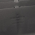 Louis Vuitton Round Wallet Zippy Horizontal Taurillon Monogram Noir Leather — view 4