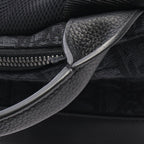 Dior Backpack 8 Oblique Black Dark Gray Canvas Leather — view 6