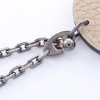 Hermes Charm Animal Cabas Tourtiere Gray Keychain — view 4