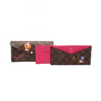 Louis Vuitton Clutch Kirigami Organizer Vivienne Frozen Orchid Brown — view 5