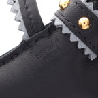 Hermes Charm Buddy Epi Black Shearling Keychain — view 3