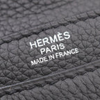Hermes Shoulder Bag Steve Wright Black Leather — view 4