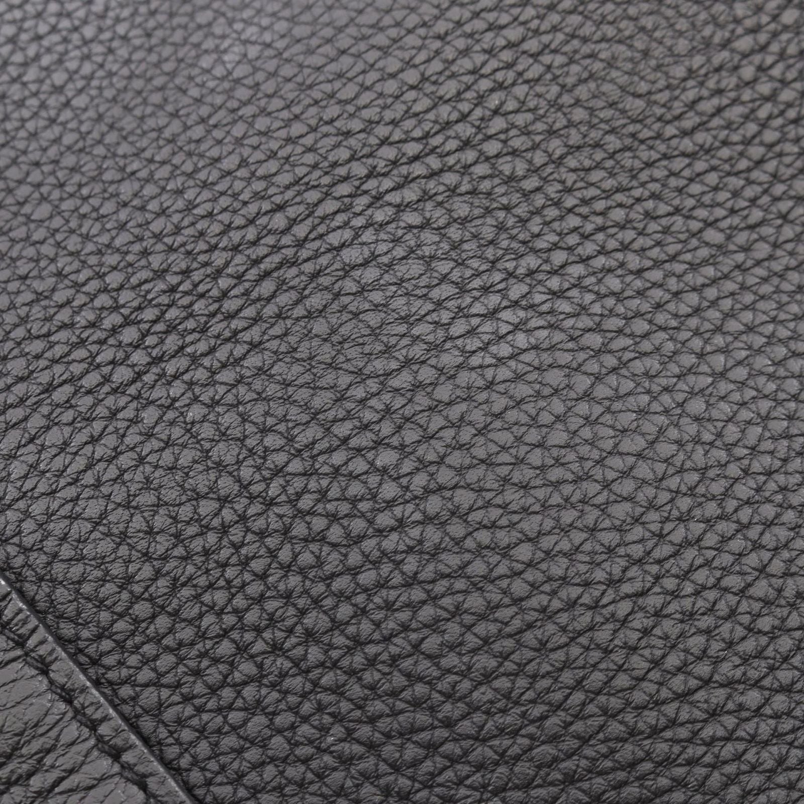Hermes Shoulder Bag Steve Wright Black Leather — view 8