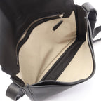 Hermes Shoulder Bag Steve Wright Black Leather — view 3