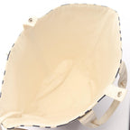 Hermes Tote Panier de Plage PM Chaine D'ancre Off White Navy Canvas — view 3
