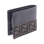 Fendi Bifold Wallet Zucca Canvas Leather — view 2