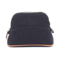 Hermes Pouch Bolide 15 Mini Black Canvas Leather