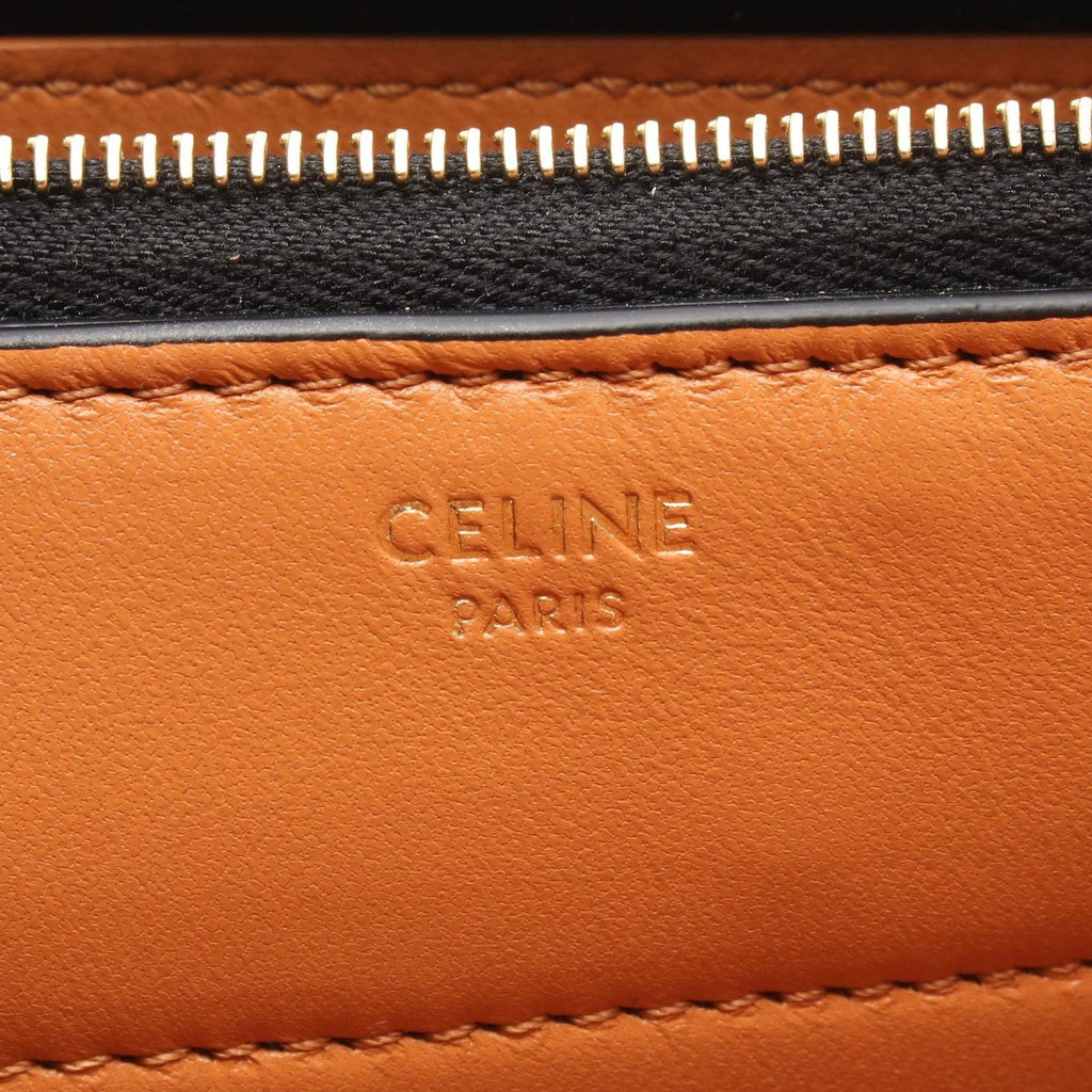 Celine Shoulder Bag Trio Flap Triomphe Leather — view 4