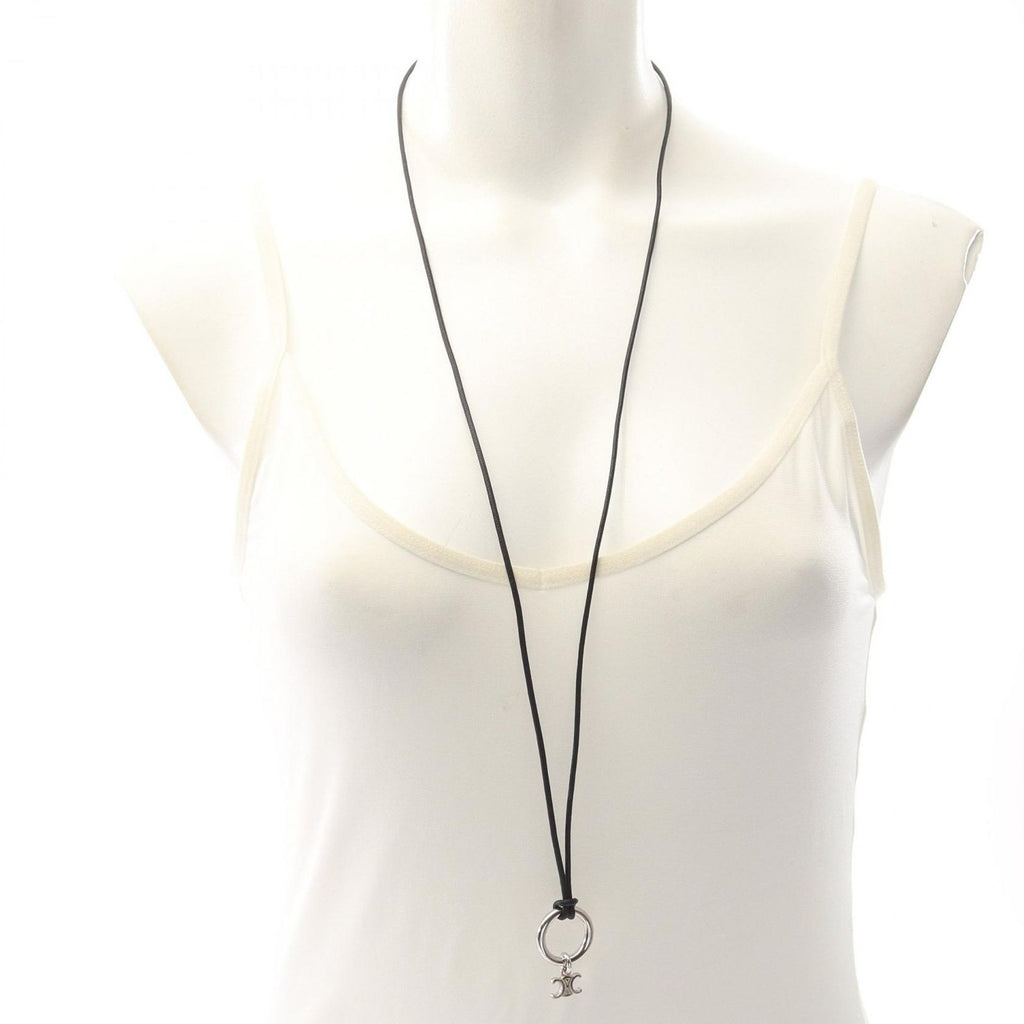 Celine Necklace Triomphe Silver — view 6