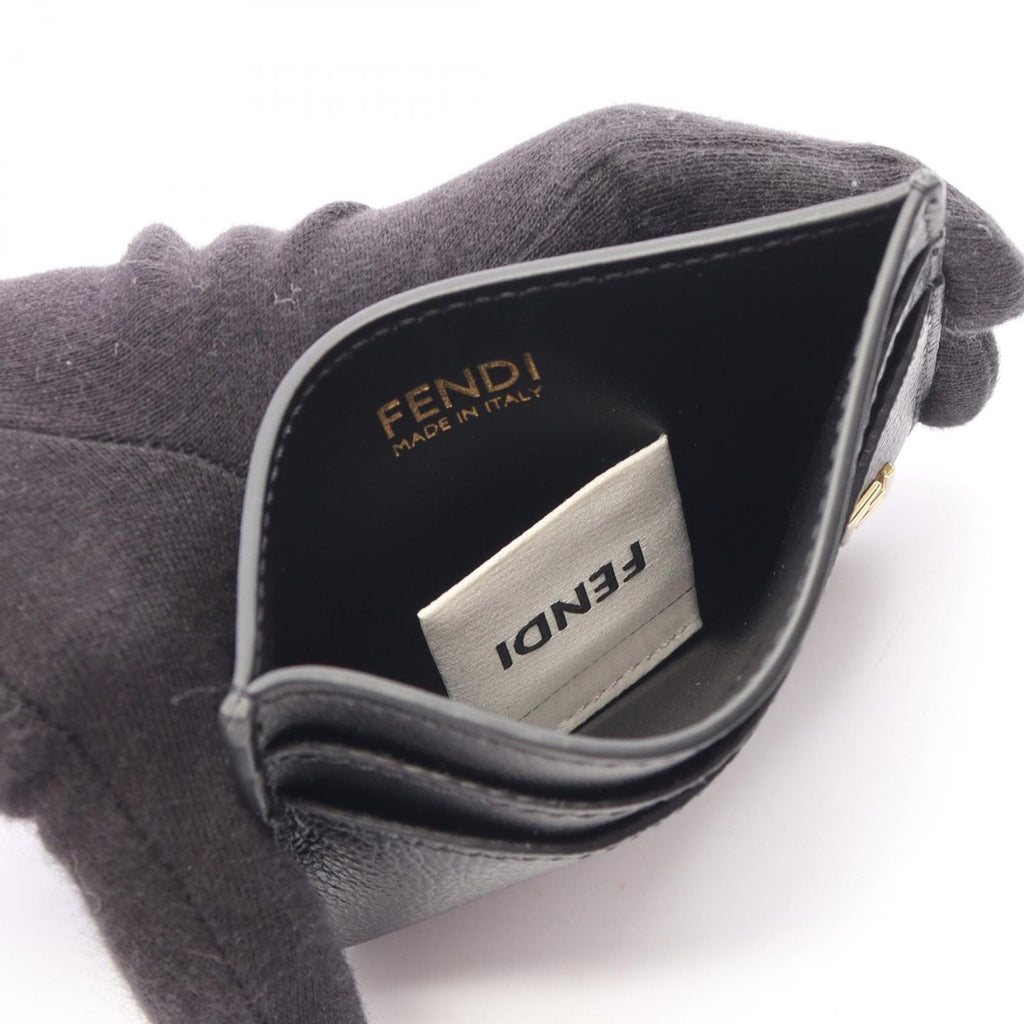 Fendi Card Case FF Logo Leather — view 3