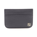 Fendi Card Case FF Logo Leather