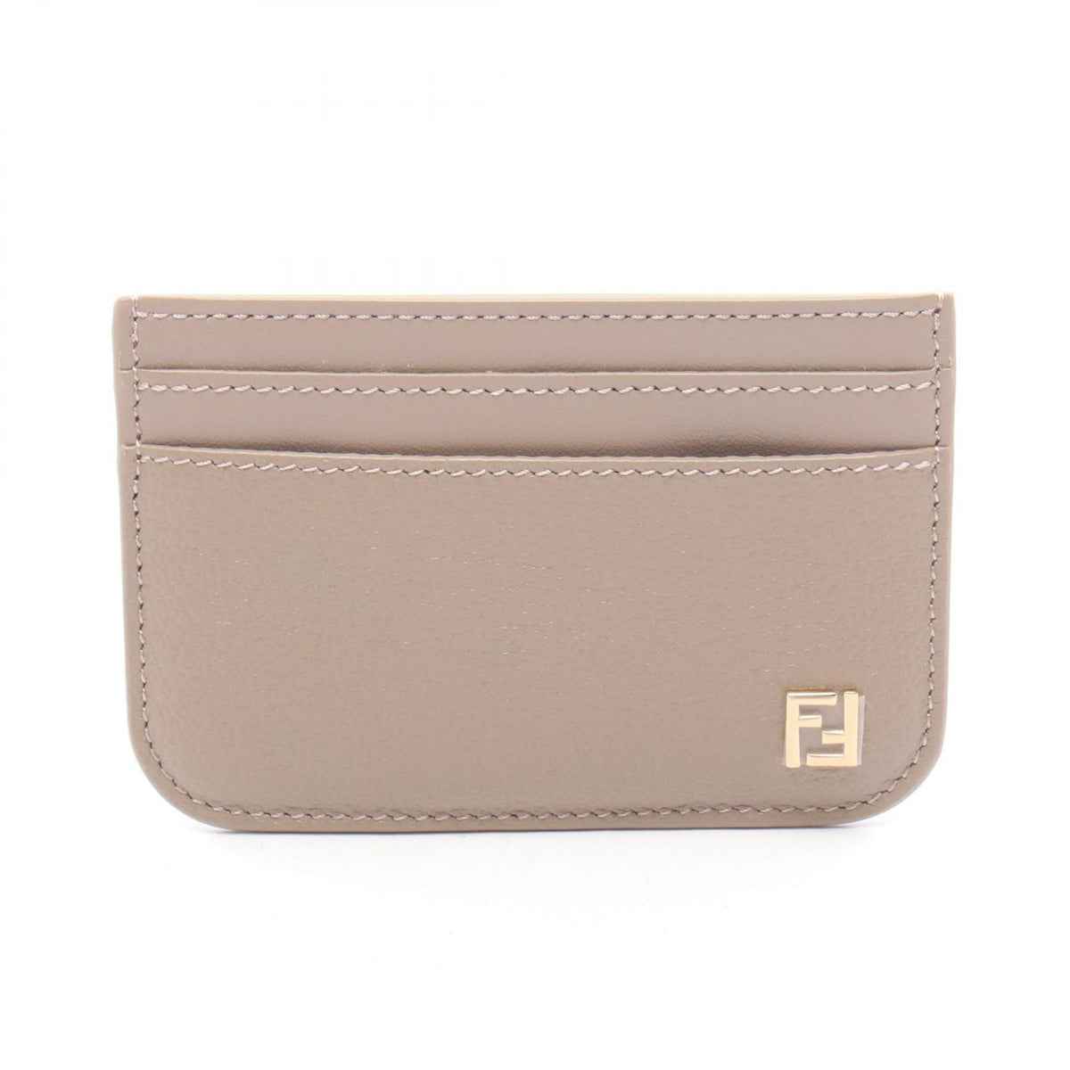 Fendi Card Case FF Leather