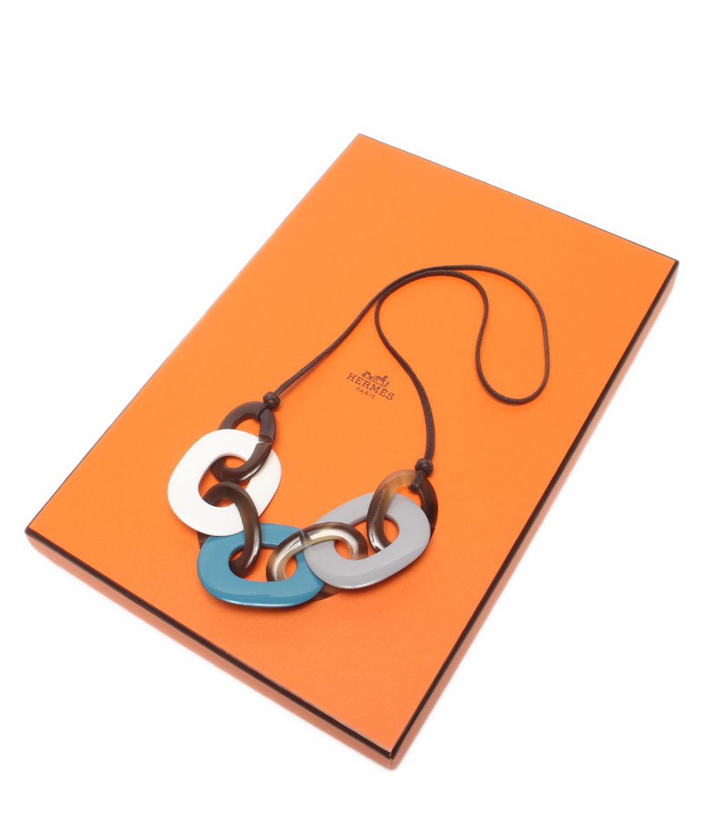 Hermes Necklace Calamba Buffalo Horn — view 8