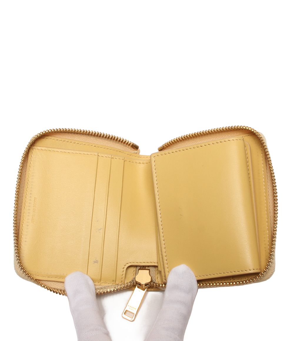 Celine Bifold Wallet Yellow — view 4
