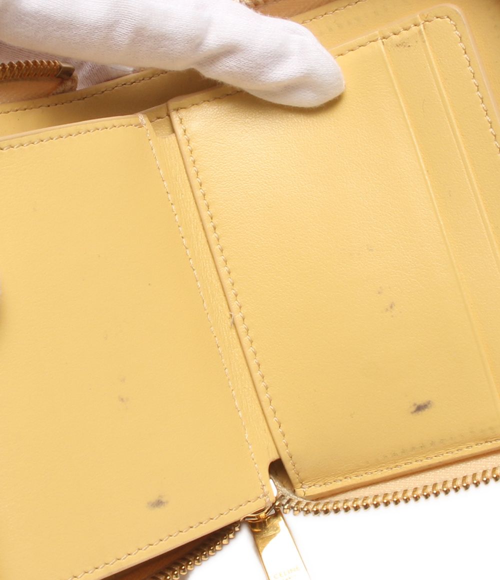 Celine Bifold Wallet Yellow — view 6