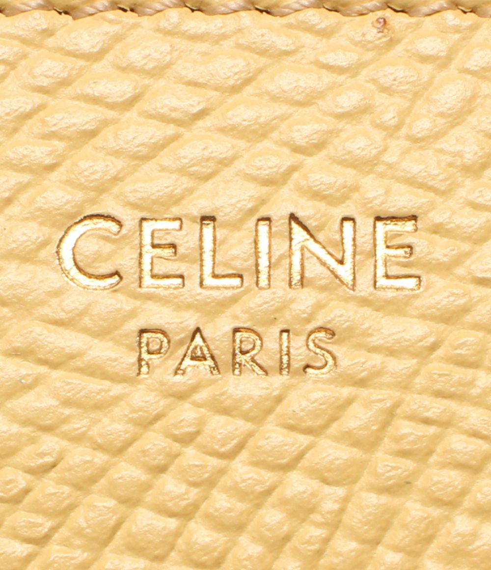 Celine Bifold Wallet Yellow — view 5