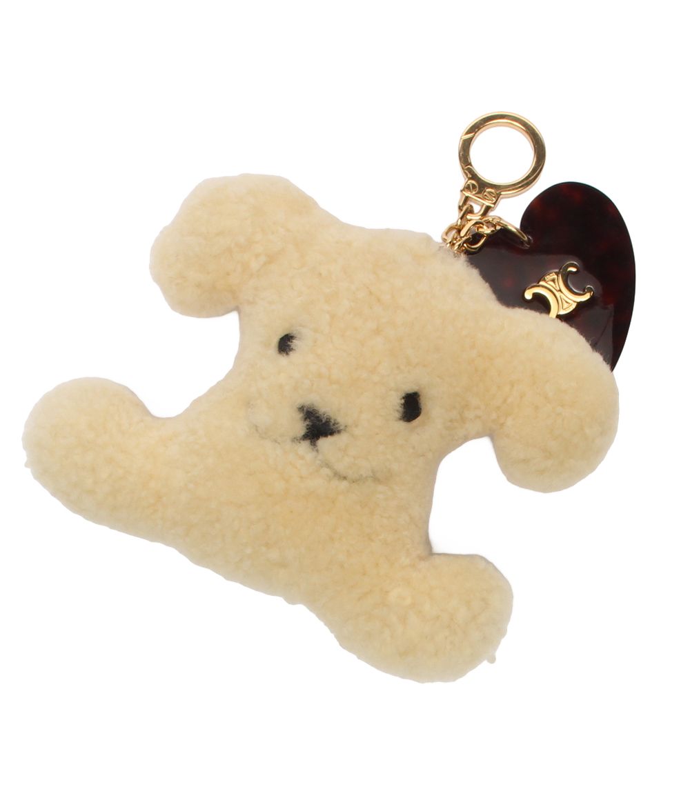 Celine Bag Charm Key Ring Triomphe Keychain