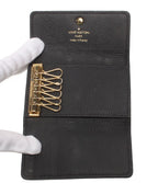 Louis Vuitton Key Case Multicles 6 Monogram Empreinte Key Holder Coin Purse — view 4