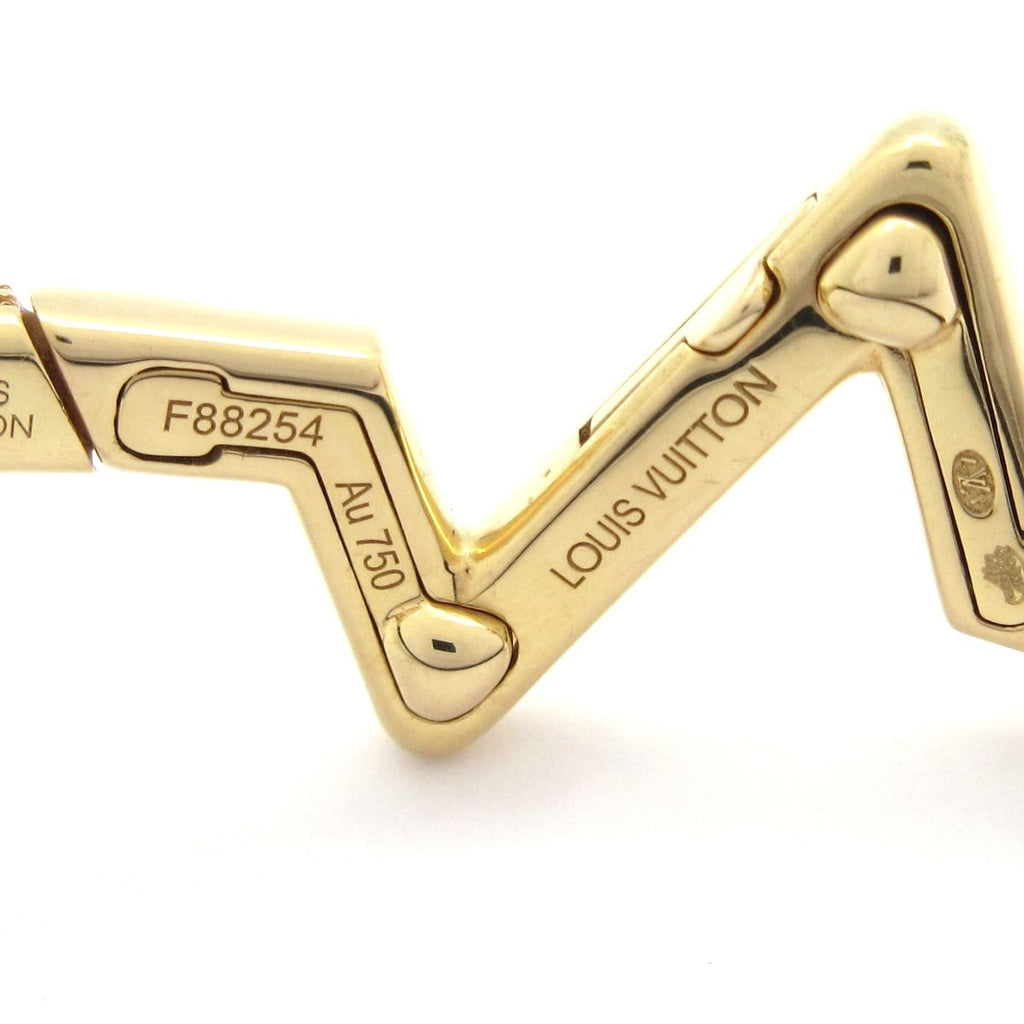 Louis Vuitton Bracelet LV Vault Upside Down Play 18k Pink Gold Black — view 5