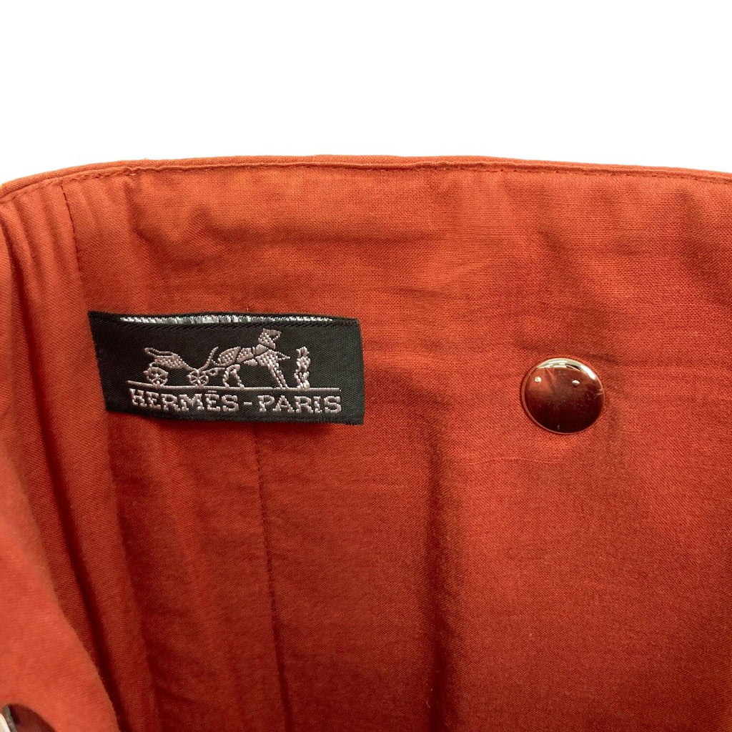 Hermes Amedaba PM Handbag Canvas — view 6
