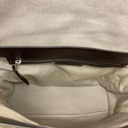 Bottega Veneta Arco Flap Messenger Shoulder Bag Canvas Leather — view 5
