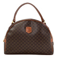 Celine Macadam Handbag Brown