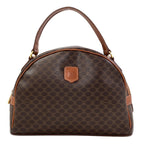 Celine Macadam Handbag Brown