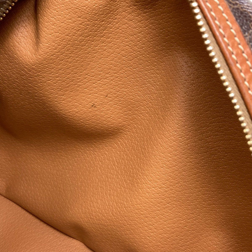 Celine Macadam Handbag Brown — view 7