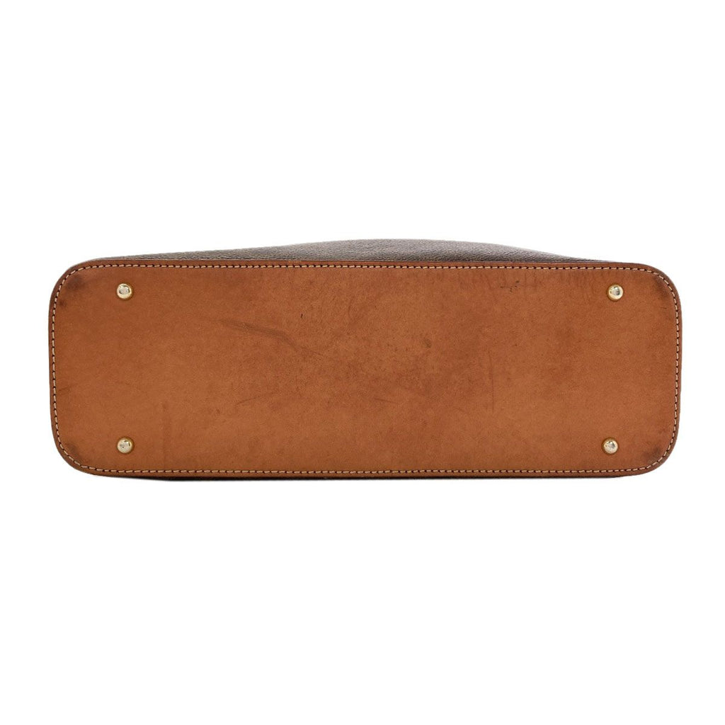 Celine Macadam Handbag Brown — view 4