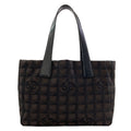Chanel New Travel Line PM Tote Nylon Jacquard