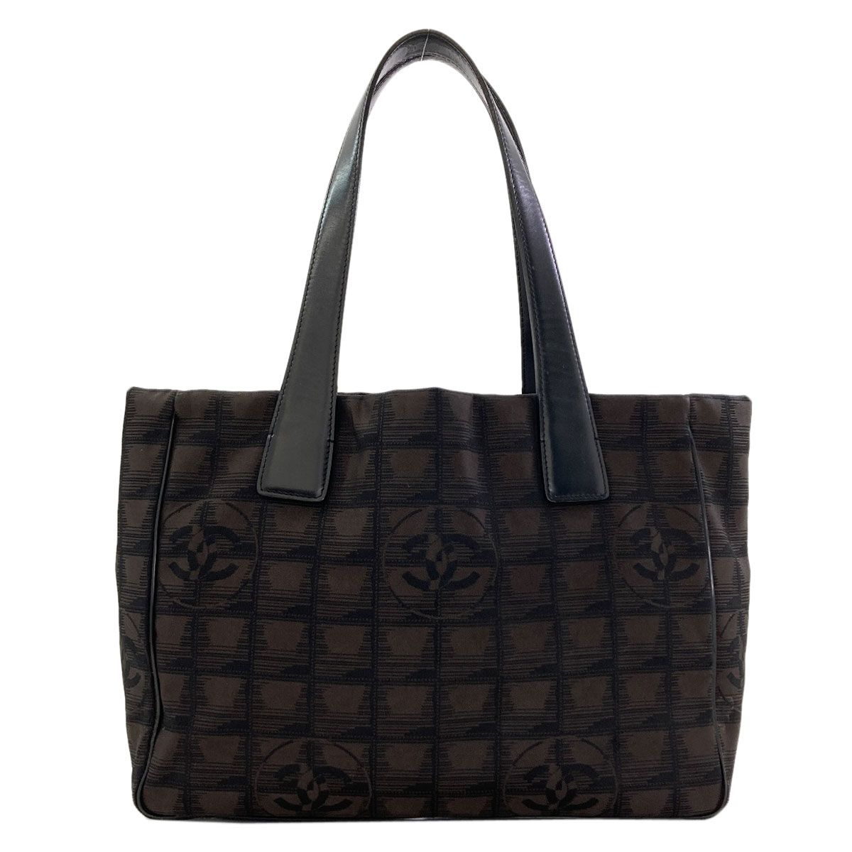 Chanel New Travel Line PM Tote Nylon Jacquard