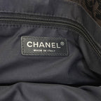 Chanel New Travel Line PM Tote Nylon Jacquard — view 6