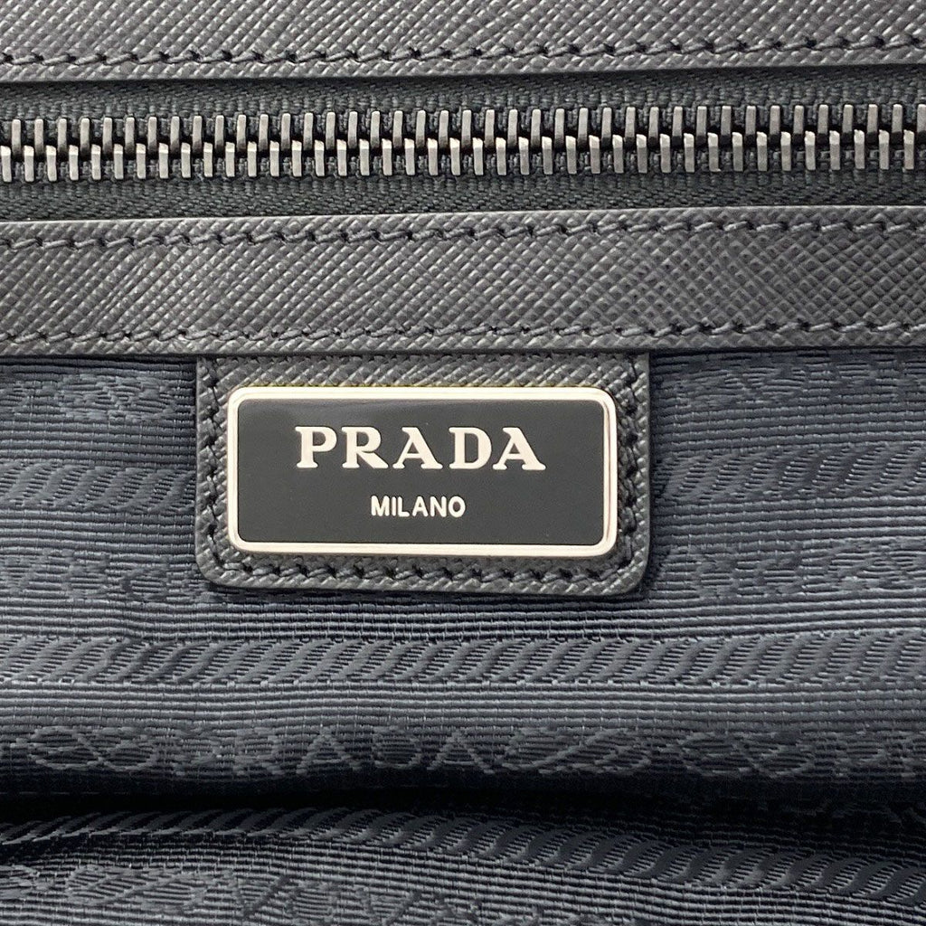 Prada Logo 2-Way Business Bag Nylon — view 6