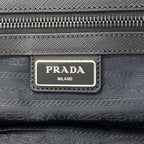 Prada Logo 2-Way Business Bag Nylon — view 6