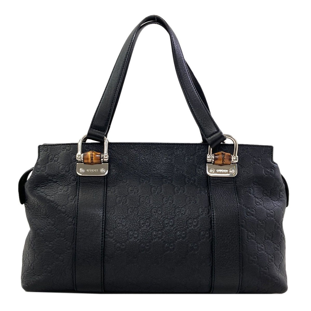 Gucci GG Signature Guccissima Bamboo 2-Way Tote Leather — view 2