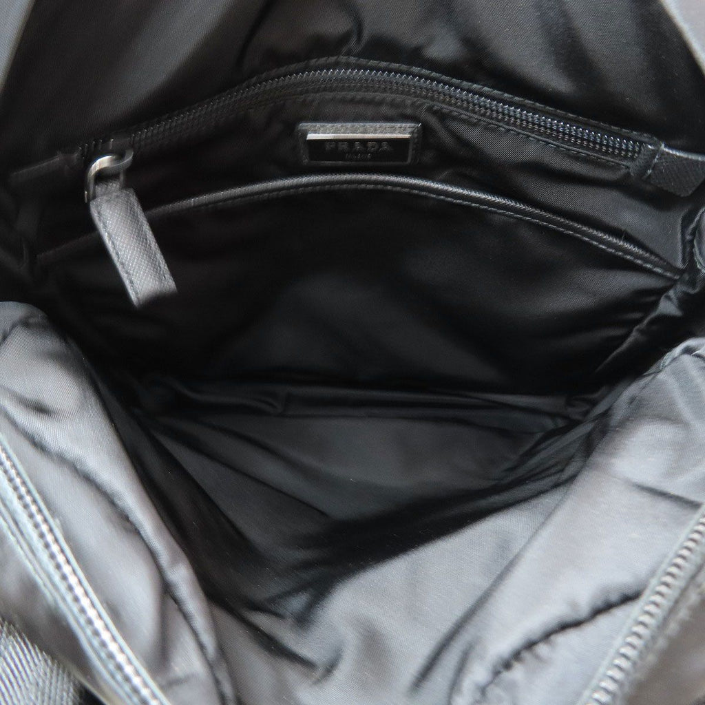 Prada Logo Backpack Nylon — view 5