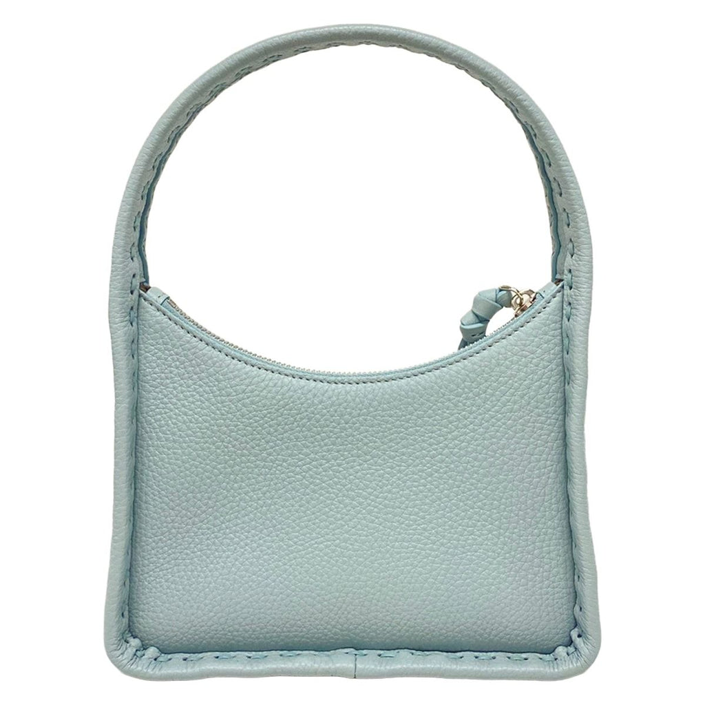 Fendi Handbag Fendessence Selleria Light Blue Leather — view 3