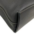 Gucci GG Emblem Small Bucket Bag Black Leather — view 6